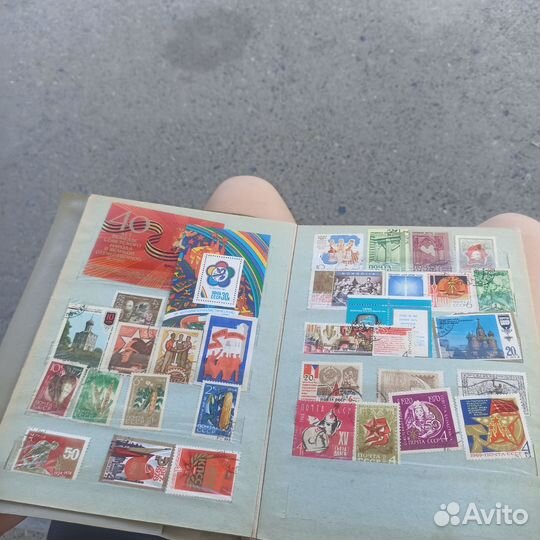 Почтовые марки СССР альбом