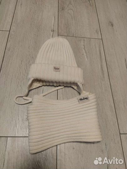 Шапка детская зимняя меринос 44 46 48