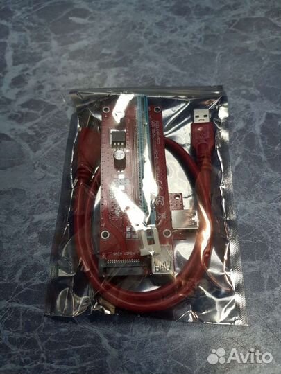 Райзер 1х 16х PCi-E USB 3.0 SATA