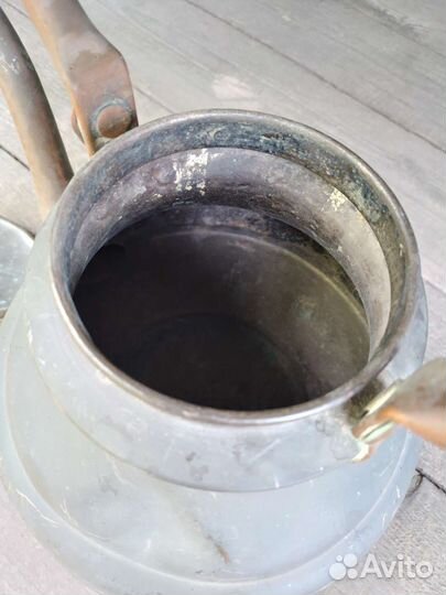 Чайник медный старинный