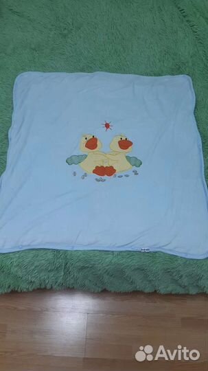 Плед детский вязаный, конверт,одеяло