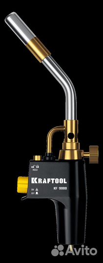 Горелка газовая на баллон kraftool с пъезоподжигом