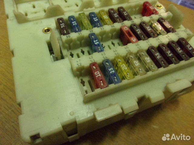 Форд Фокус 1, блок предохранителей