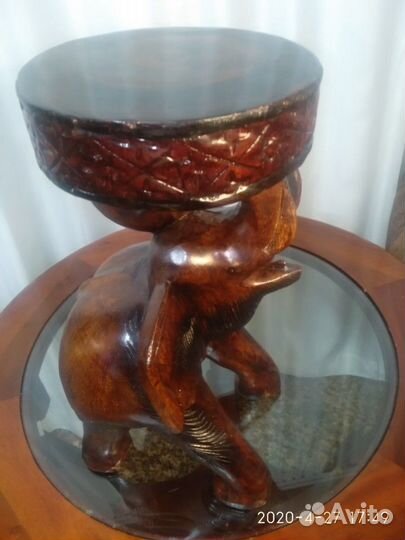 Слон,столик,подставка для цветов