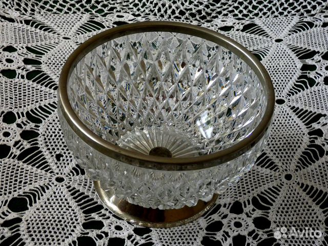 Ваза хрустальная СССР