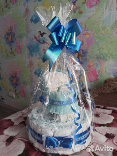 Торт из памперсов