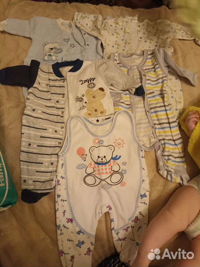 Памперсы, детские вещи