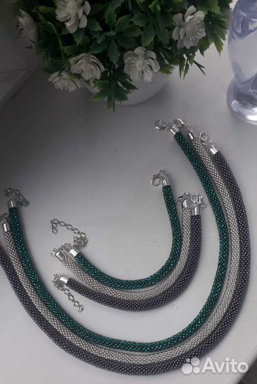 Жгуты из бисера