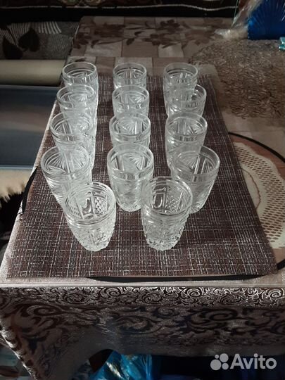 Фужеры хрустальные СССР