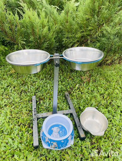 Миски для себя или питомца с подставкой