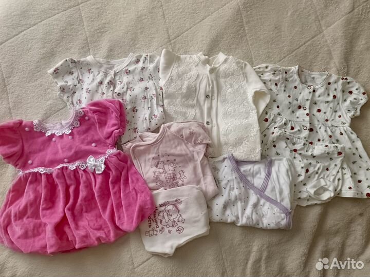 Одежда для малышки 62-68