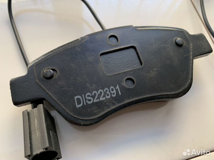 Колодки пер Fiat Doblo Peugeot Bipper Cirtoen Nemo