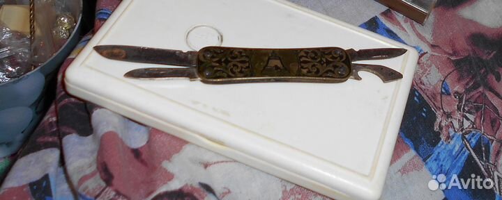 Старенький складной нож