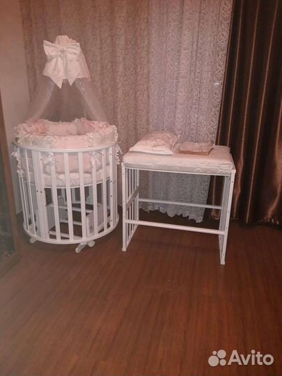 Детская кроватка трансформер 8 в 1