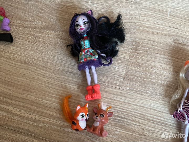 Куклы энчантималс и звери энчантимолс