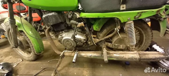 Двигатель на мотороллер муравей