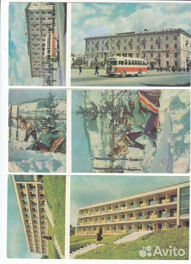 Набор открыток г.Львова 1967г