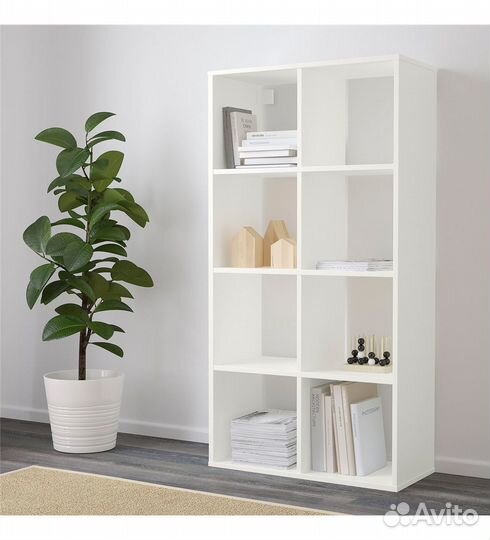 Fridlev IKEA Фридлев Стеллаж, белый, 66x129 Новый