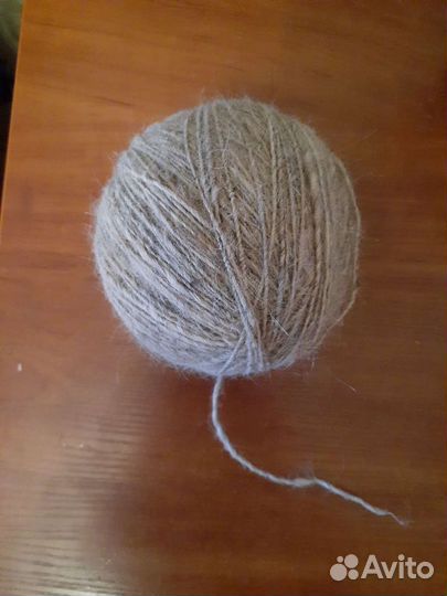 Пряду собачью шерсть