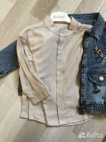 Костюм детский джинсовый