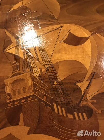 Панно парусник СССР