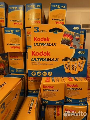 Фотопленка Kodak ultramax 24 кадра объявление продам