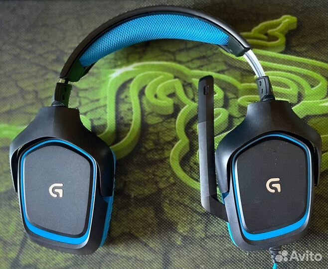 Игровые наушники Logitech G430 (981-000537)