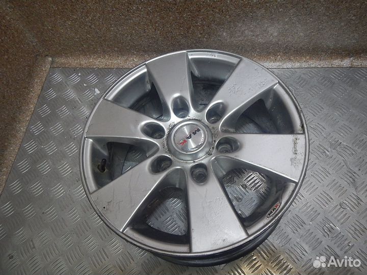 Диск колесный литой R16 6*139,7 j7,0 ET38 DIA67,1