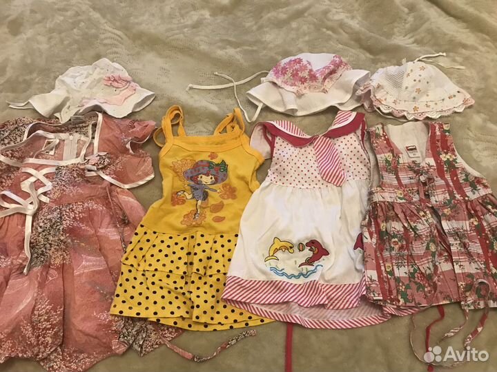 Вещи пакетом на девочку размер 80-86