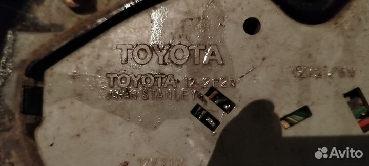 Задние фонари Toyota Sprinter