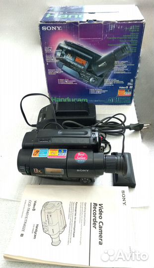 Видео камера sony handycam, кассеты отдельно