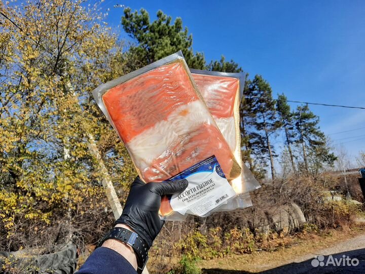 Кета, нерка, чавыча , форель, палтус