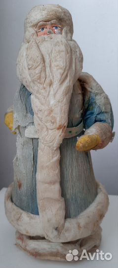 Дед мороз папье маше 24см Клязьма