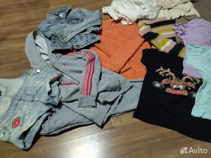 Одежда пакетом на девочку размер 152