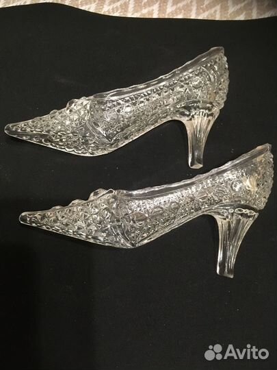 Туфельки для Золушки (изделие из хрусталя)