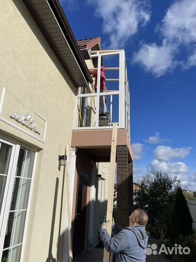 Продам балкон с установкой 800 на 3100 на 2650