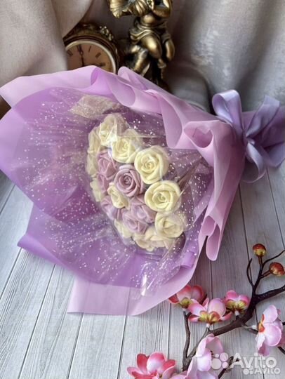 Букет из шоколадных роз