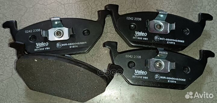 Колодки тормозные audi A3 97/VW G4/skoda octavia