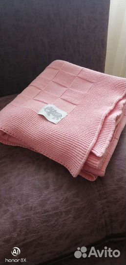 Плед для новорождённого, на выписку