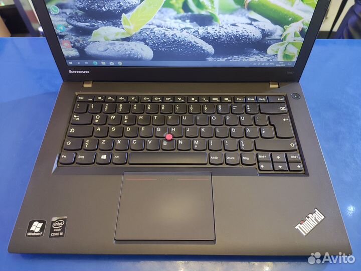 C защитой от воды ThinkPad T440 Intel i5 с SSD