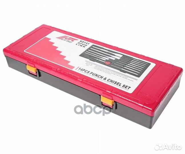 Набор выколоток и зубил 14 пр. JTC-K8141 JTC-K8