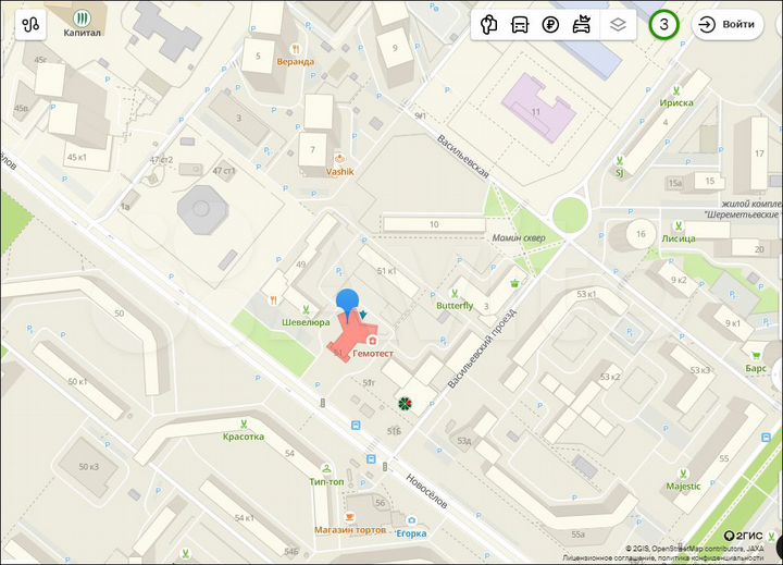 Свободного назначения, 40 м²