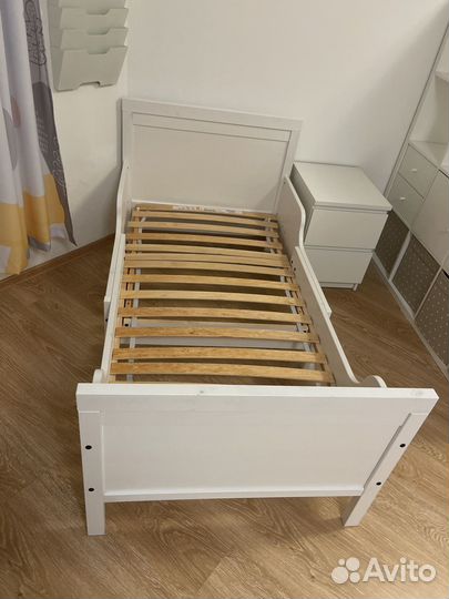 Кроватка детская Sundvik IKEA (растущая)