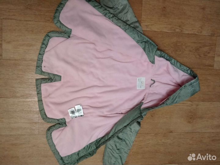 Куртка с капюшоном демисезон р.104см