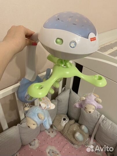 Мобиль fisher price мечты о бабочках