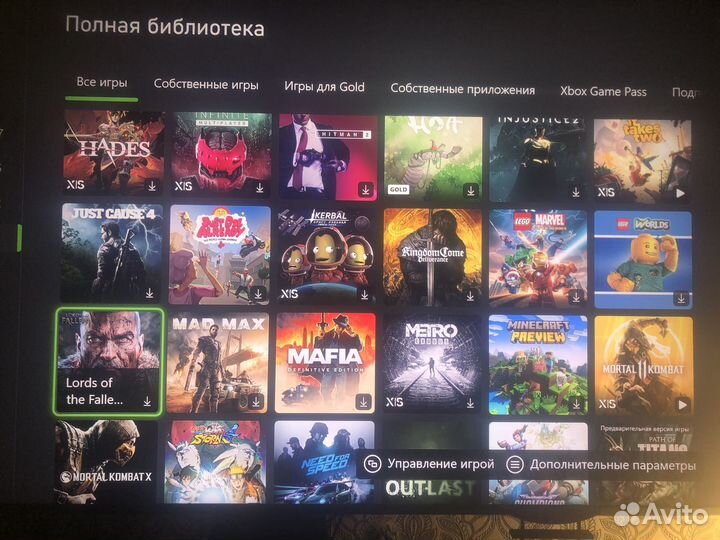 Xbox series s аренда