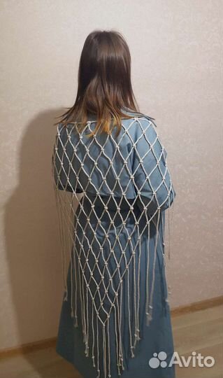 Юбка/Платок /Шаль сетка/ Макраме (на заказ/аренда)