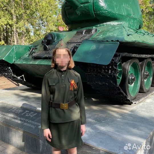 Военная форма, георгиевская лента в подарок