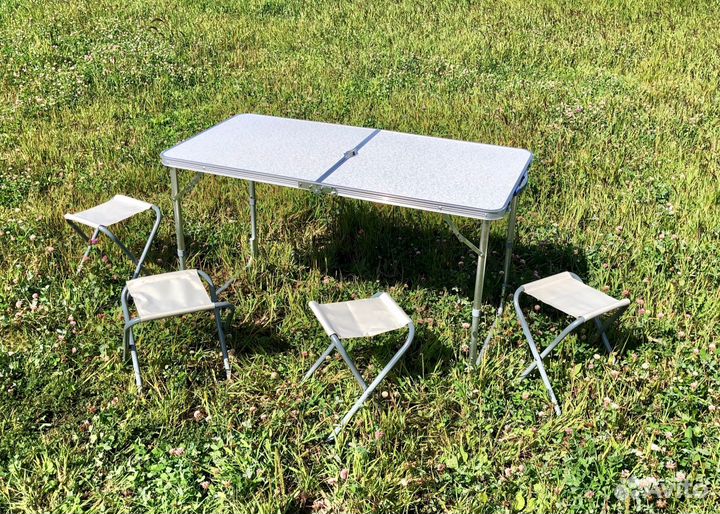 Раскладные, походные столы со стульями