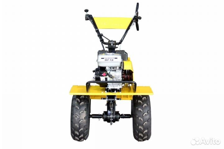 Мотоблок Целина мб-701 с широкими колесами, без фр